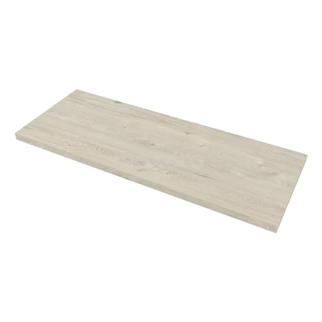 Modulo Basin worktop | 120 cm Light grey oak T06-1200-33300
