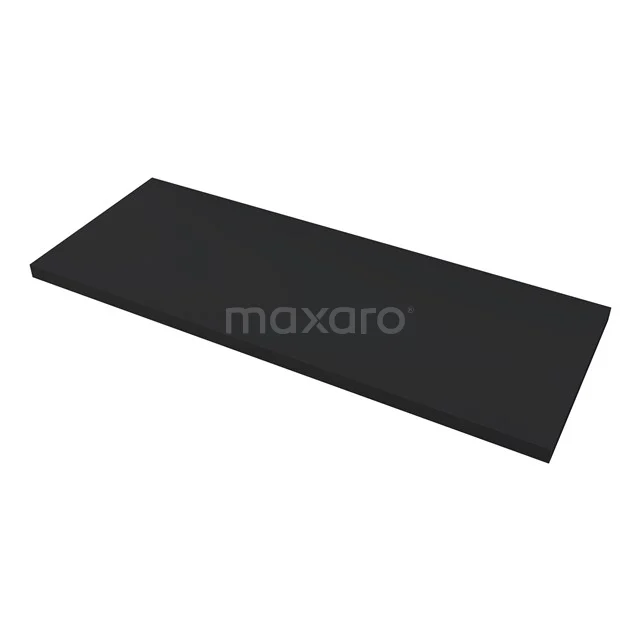 Modulo Wastafelblad | 120 cm Mat zwart T06-1200-30100