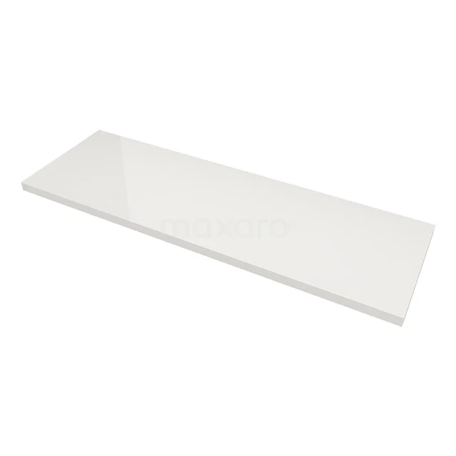 Weiße Badezimmerplatte aus glänzender Keramik, rechteckiges Design, ideal für moderne Badezimmergestaltung.