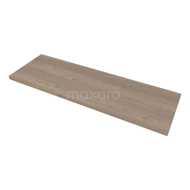 Modulo Basin worktop | 140 cm Mid brown oak T06-1400-33600
