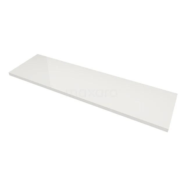 Modulo Basin worktop | 160 cm High-gloss white T06-1600-30400