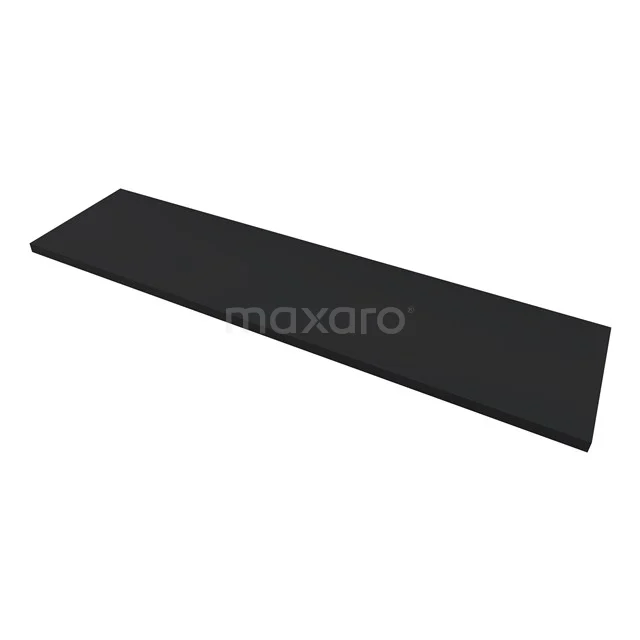 Modulo Basin worktop | 180 cm Matte black T06-1800-30100