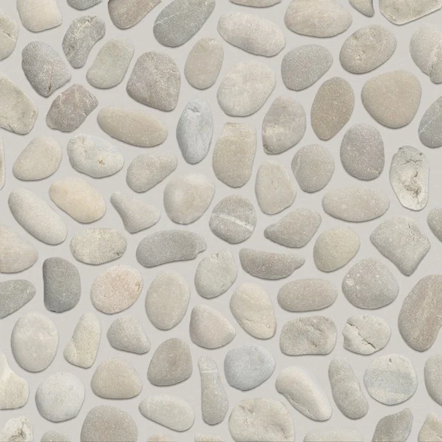 Mosaic Pebble Tan 30x30cm Natural stone Beige Matt 306-050102
