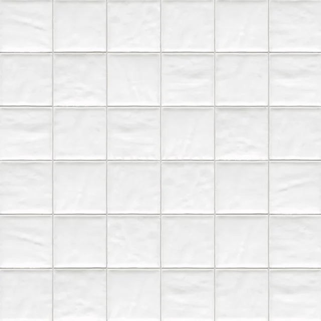 White square ceramic bathroom tiles with subtle texture, perfect for a stylish and modern bathroom.