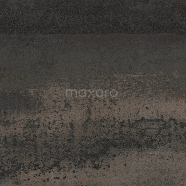 Dunkelgraue keramische Wandfliese mit Betonlook, perfekt für einen modernen Badezimmerstil.