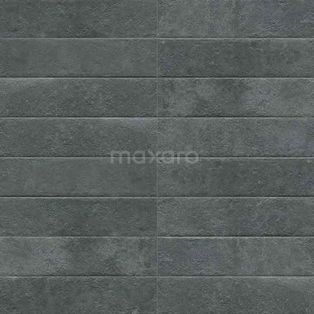 Opus Dark Grey Vloer-/Wandtegel | 7,5x30 cm Grijs Natuursteenlook 503-020403