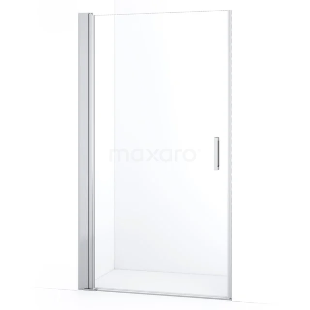 Diamond Shower door | 105 cm Chrome Clear glass Pivot door DDA110130CN