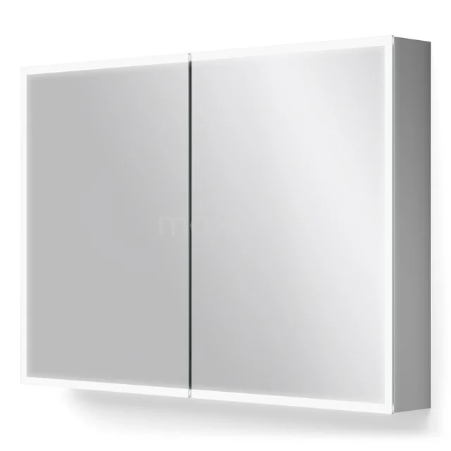 Mirror cabinet with lighting Lento 100x70cm Socket K45-1000-55505