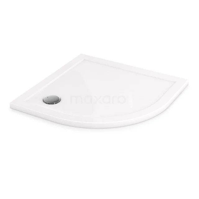 Shower tray 90x90cm Quarter Round Acrylic High-gloss White DBAQ0909G