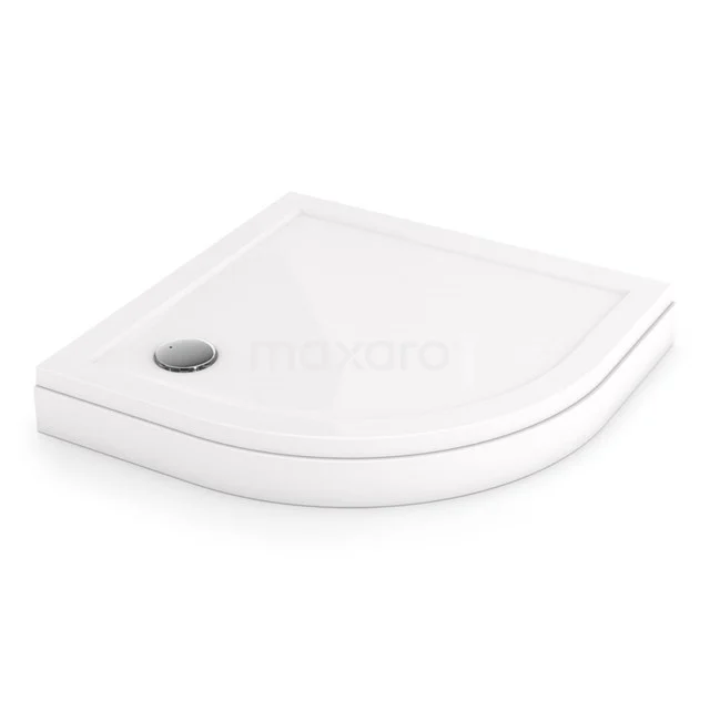 High Shower tray 90x90cm Quarter Round Acrylic High-gloss white DBAQ0909-H