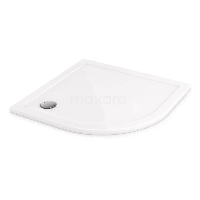 Shower tray 100x100cm Quarter Round Acrylic High-gloss White DBAQ1010G