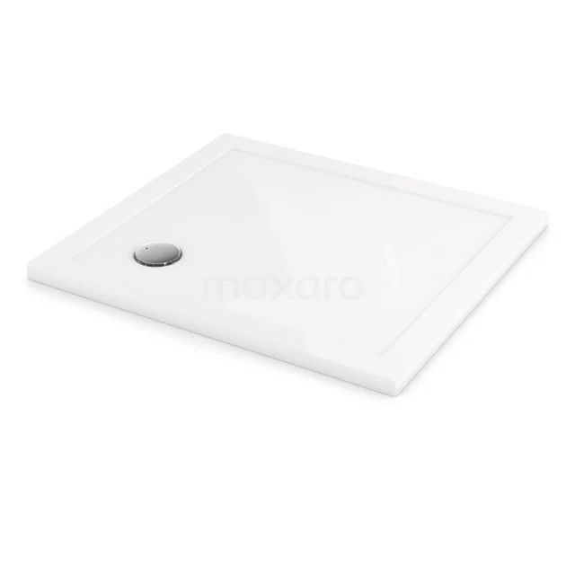 Duschwanne / Duschtasse 110x100cm Rechteckig Acryl Hochglanz Weiß DBAR1110G Weiße rechteckige Duschwanne aus Keramik mit integrierter Abfluss, ideal für einen modernen Badezimmerstil.