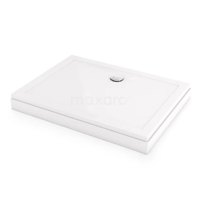 High Shower tray 120x90cm Rectangle Acrylic High-gloss white DBAR1209-H