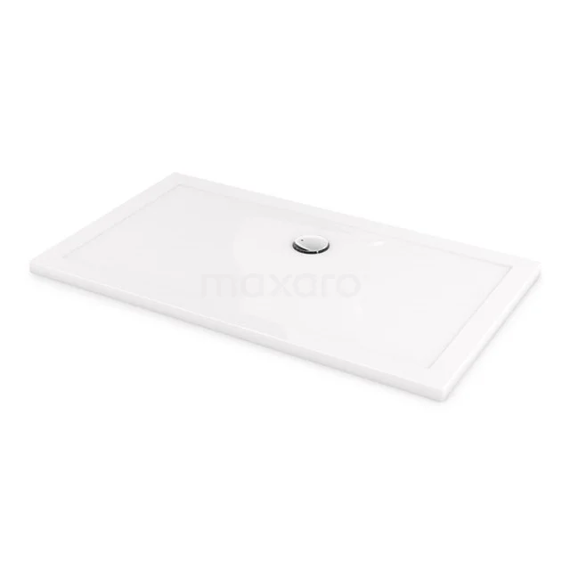 Shower tray 140x80cm Rectangle Acrylic High-gloss white DBAR1408G
