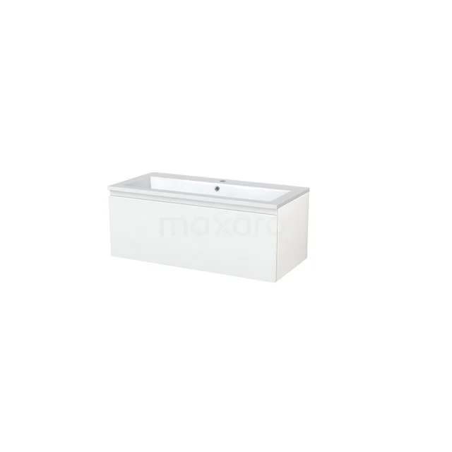 White freestanding rectangular bathtub, modern design, smooth acrylic, ideal as a luxurious eye-catcher in the bathroom.