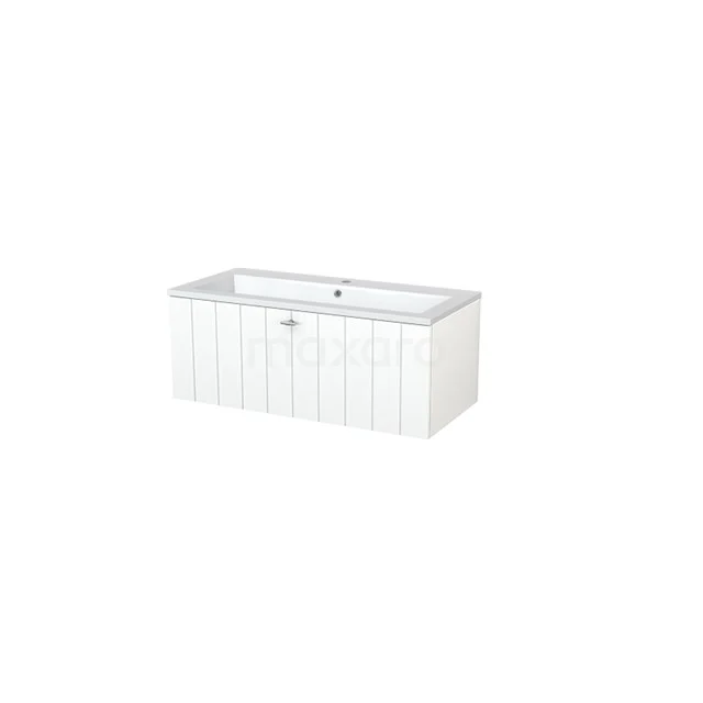 White rectangular bathtub with panels, made of acrylic, ideal for modern bathrooms; part of the Luxe Comfort series.
