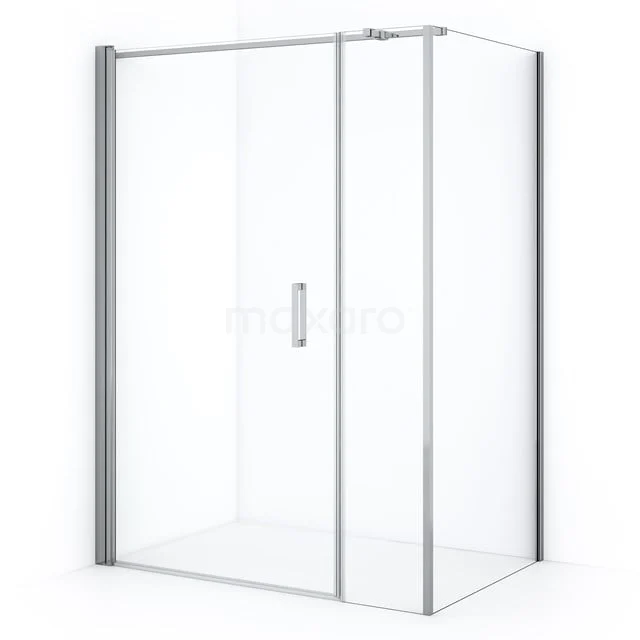 Diamond Douchecabine | 140x90 cm Chroom Helder glas Draaideur Rechthoek CDC110094310CN