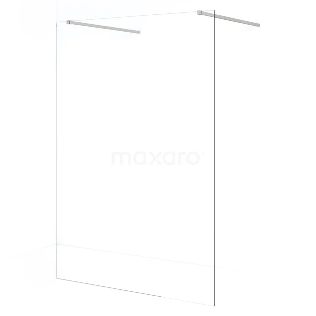 Diamond Inloopdouche | 130 cm Rvs Helder glas Vrijstaande wand IDF1380BR