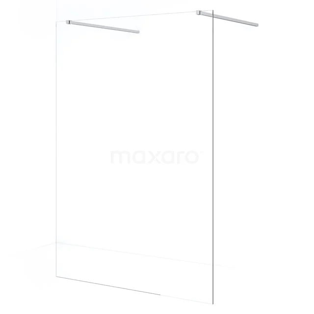 Diamond Inloopdouche | 130 cm Chroom Helder glas Vrijstaande wand IDF1380C