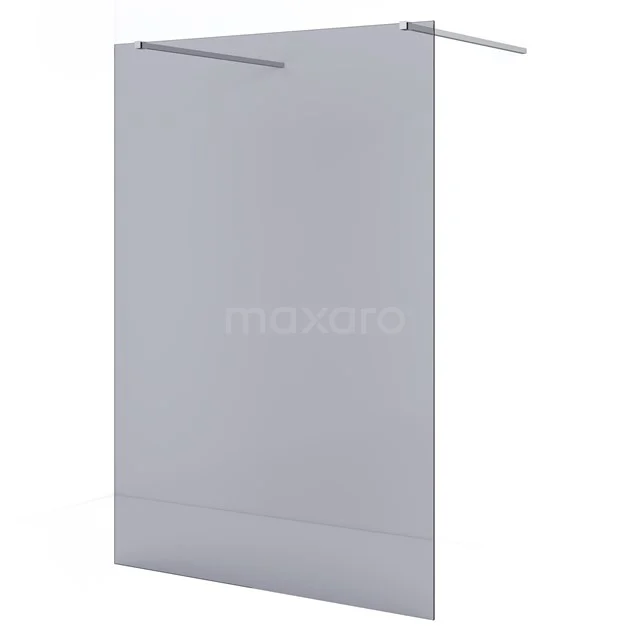 Diamond Inloopdouche | 140 cm Chroom Rookglas Vrijstaande wand IDF1481C