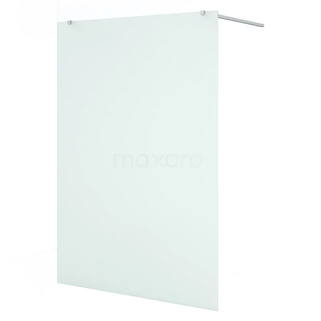 Diamond Inloopdouche | 140 cm Chroom Matglas Vrijstaande wand IDF1487C