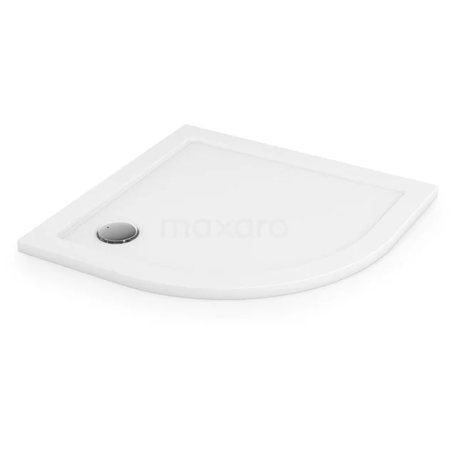 Shower tray 90x90cm Quarter Round SMC High-gloss white DBSQ0909
