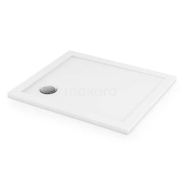 Shower tray 90x80cm Rectangle SMC High-gloss white DBSR0908