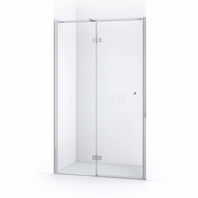 Amber Douchedeur | 120 cm Chroom Helder glas Draaideur WTC56310C