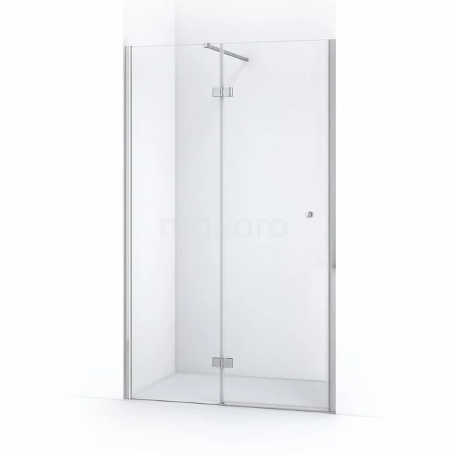 Duschtür Amber 120cm Klar Sicherheitsglas Chrom WTC65110C Rechteckige Glaskabine mit Scharnier-Tür, Klarglas und Chromprofilen; ideal für ein modernes Badezimmer.