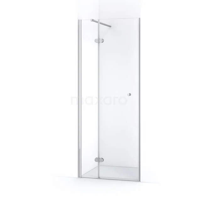 Amber Duschtür | 70 cm Chrom Klarglas Drehtür WTB15120C Glas Duschkabine mit Profil in Chrom, strakes Design, geeignet für moderne Bäder, Modell aus der Elegance-Serie.