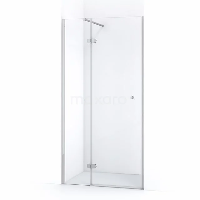 Amber Duschtür | 90 cm Chrom Klarglas Drehtür WTB26120C Glasene Duschwand Eckmodell, transparent, minimalistisches Design mit Scharnier Tür, ideal für moderne Badezimmer.