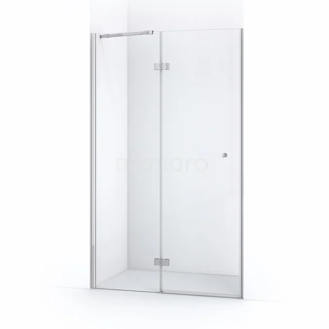 Amber Shower door | 120 cm Chrome Clear glass Pivot door WTB56210C