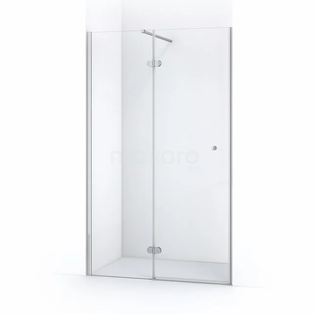 Amber Shower door | 120 cm Chrome Clear glass Pivot door WTB65120C