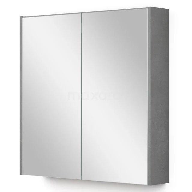 Mirror cabinet with lighting Modulo 70x70cm Light grey concrete K99-0700-59009-50