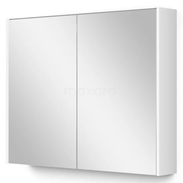 Mirror cabinet with lighting Modulo 90x70cm High-gloss white K99-0900-59009-04