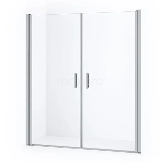 Diamond Douchedeur | 160 cm Chroom Helder glas Pendeldeur DDE1080810CN