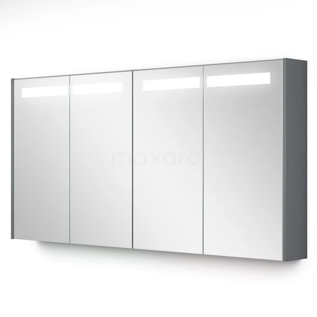 Mirror cabinet with lighting Modulo 140x70cm Mid grey K99-1400-59008-03