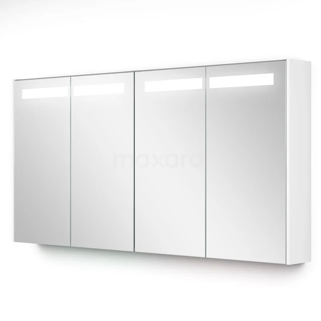 Spiegelkast Met Verlichting Modulo 140x70cm Mat Wit K99-1400-59008-05