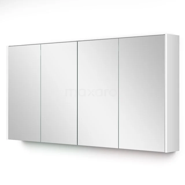 Mirror cabinet with lighting Modulo 140x70cm High-gloss white K99-1400-59009-04