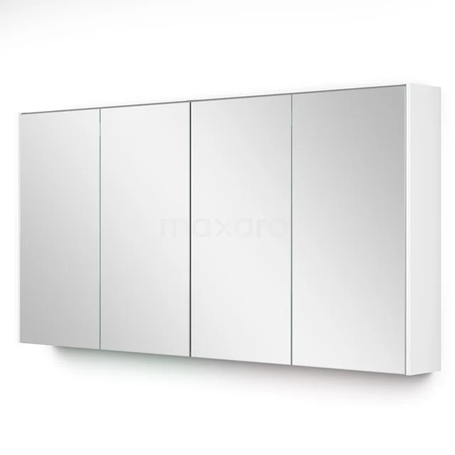 Spiegelkast Met Verlichting Modulo 140x70cm Mat Wit K99-1400-59009-05