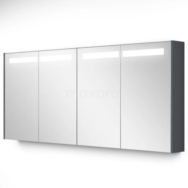 Mirror cabinet with lighting Modulo 160x70cm Dark grey K99-1600-59008-06