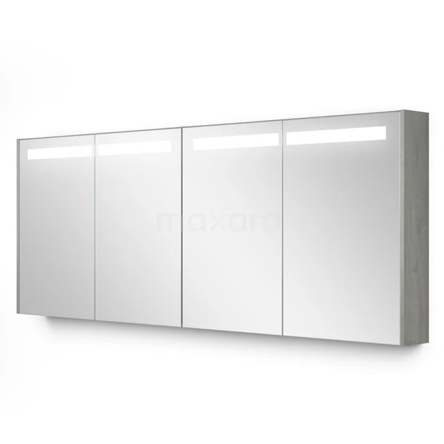 Mirror cabinet with lighting Modulo 180x70cm Grey oak K99-1800-59008-39