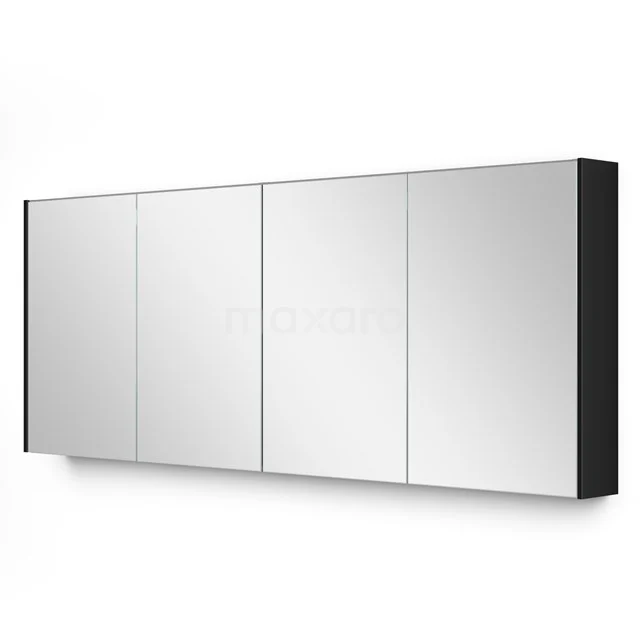 Mirror cabinet with lighting Modulo 180x70cm High-gloss Black K99-1800-59009-11