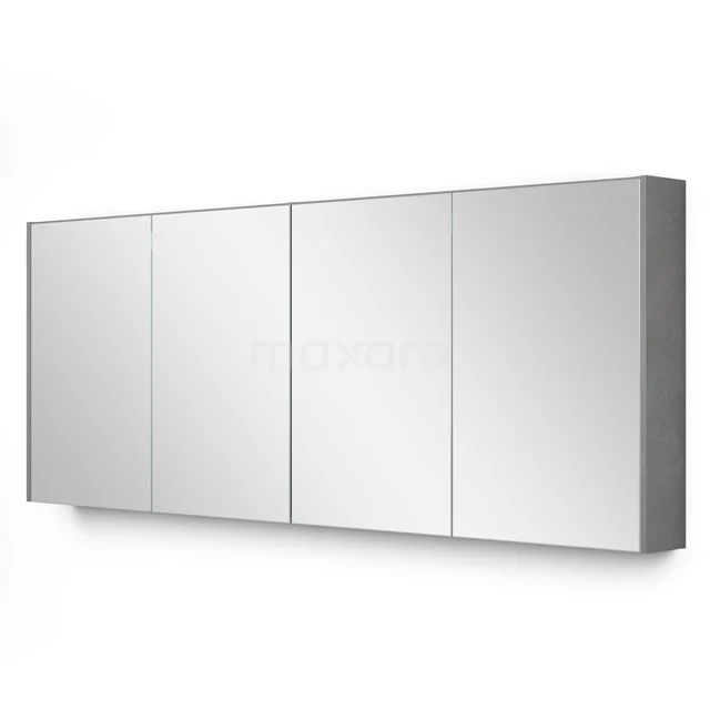 Mirror cabinet with lighting Modulo 180x70cm Light grey concrete K99-1800-59009-50