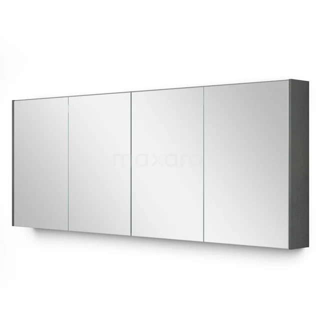Mirror cabinet with lighting Modulo 180x70cm Dark grey concrete K99-1800-59009-51