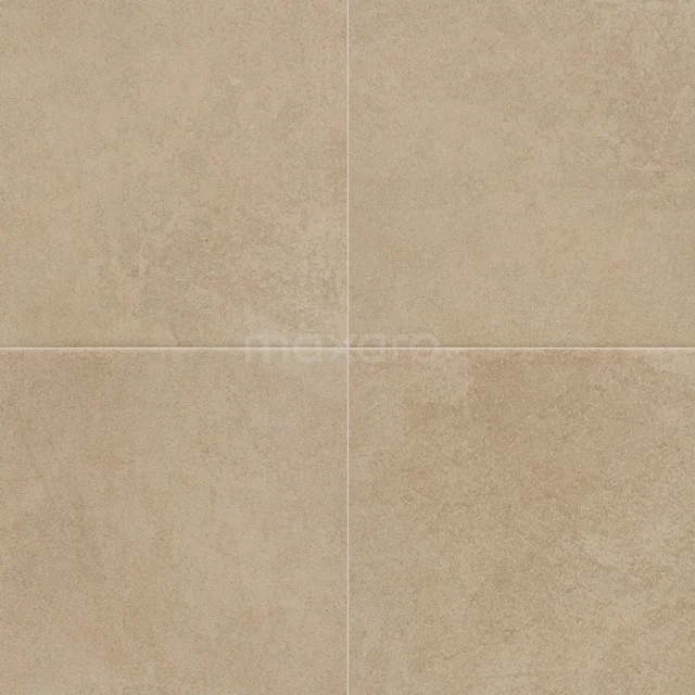 Square beige Floor/wall tile | 33.3x33.3 cm Beige Uni 501-130101 Beige ceramic floor tile with matte finish, ideal for a modern bathroom, durable and easy-care choice.