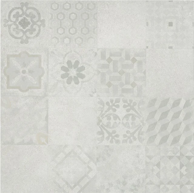 Matera white decor Vloer-/Wandtegel | 60x60 cm Beige Decor 503-070111