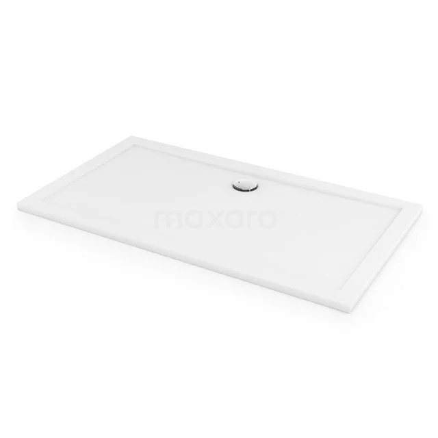 Duschwanne / Duschtasse 160x90cm Rectangle SMC Hochglanz Weiß DBSR1609 Rechteckige weiße Duschwanne aus Keramik mit integrierter Abfluss, elegantes Design geeignet für moderne Bäder.