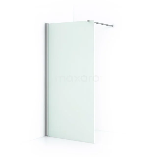 Diamond Inloopdouche | 100 cm Chroom Matglas Vaste wand IDA10137C