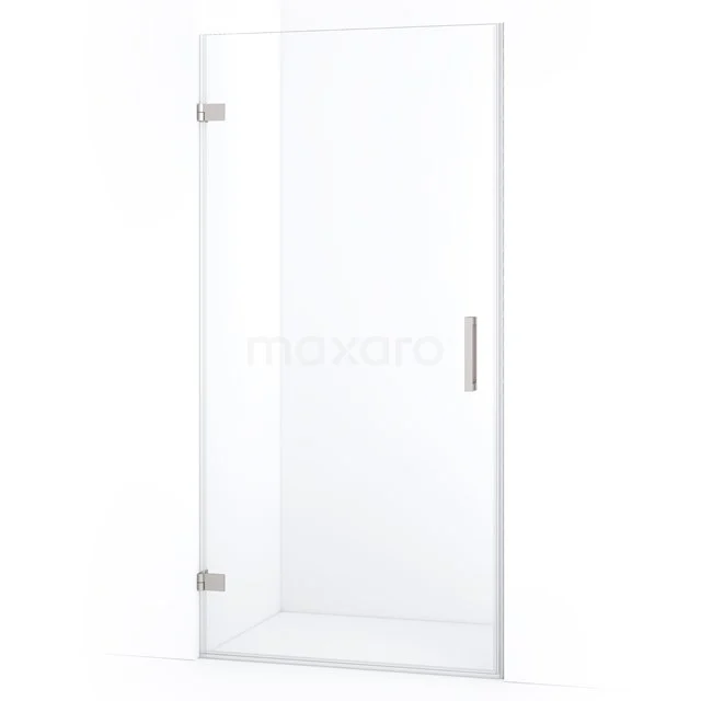 Diamond Shower door | 90 cm Stainless steel Clear glass Pivot door DDA2109120BR